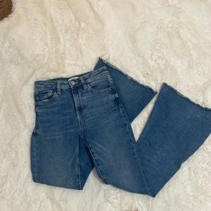 Flared jeans